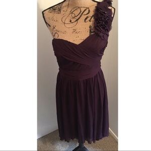 One Shoulder Bridesmaid Dress